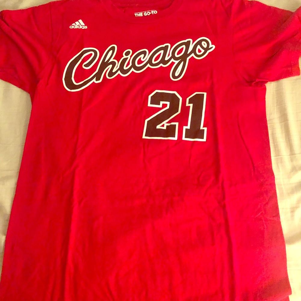 Medium Jimmy Butler Bulls shirt. Like new